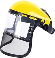 Full Face Shield,Face Shield For Grinding And Cutting | Anti-Fog Lightweight Protection Cover For Mowing Landscaping Gardening Woodworking