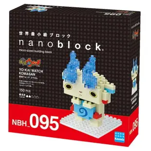 【日本 Kawada】Nanoblock 迷你積木-妖怪手錶小石獅 NBH-095