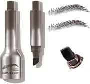 Pack of 2 Brow Lifting Set, 3D Eyebrow Pencil, Quick Drying, Waterproof, Quick Created Brow Lift Eyebrow Lifting Effect, Natural and Long Lasting (Taupe)