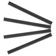 4 Pcs Garbage Shovel Accessories Broom with Dustpan Set Rubber Lip