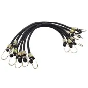 Heavy Duty Bungee Cord Rubber Elastic Tie Down With Metal Hooks Bungee Cords