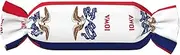 GaxfjRu Iowa state flag print Men's Crewneck Sweater Soft Casual Sweaters for Men Classic Loose Fit Pullover Sweaters