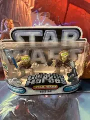 Luke Skywalker & Han Solo Hoth Gear 2 pk Galactic Heroes Star Wars Empire Strike