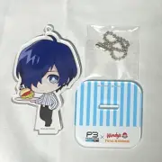 PERSONA 3 Reload Hero ( Yuki Makoto ) x Wendy's Acrylic Stand Keychain Japan NEW