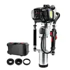 Petrol Post Driver 4-Stroke Rammer Pile Star Picket Fence Hole Black Heavy 4S-OR
