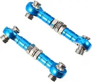 SOESFOUFU 3sets Adjustable Rc Car Truck Steering Rod Aluminum Lever Linkage Easy Install Lightweight 2pcs*3