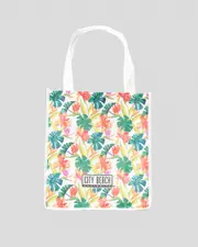 [Get It Now] Get It Now Women's Bloom Eco Bag in White/Green One Size White/Green