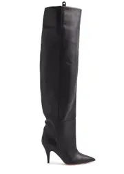 Khaite River 90 Leather Knee-high Boots - Black - 40 (IT40 / UK7) 40 (IT40 / UK7)