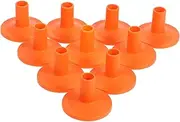 Milisten 10pcs Plastic Cymbal Sleeves for Drum Kits Easy Install Cymbal Replacement Accessories Durable and Smooth Texture Compatible with Drum