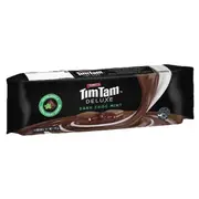 Arnott's Tim Tam Deluxe Dark Choc Mint Chocolate Biscuits 175g
