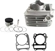 66mm Motorcycle Air Cylinder Block & Piston Kit & Gasket Kit For DR200 DF200 1996-2009 DR DF 200