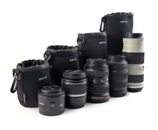索尼ILCE-A5000 A6000 A6300 A6400 ZV-E10微單相機鏡頭袋 鏡頭包#恆泰