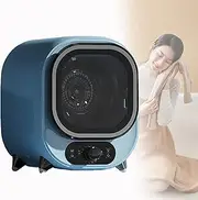 Small Tumble Dryer, Compact & Mini Spin Dryer, Condenser Tumble Dryer, Vented Tumble Dryer, 0.8kg Capacity, for Counter Top or Wall Mounted Use,Blue