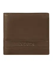 [Dents] Pebble Grain Leather Bifold Wallet with RFID Blocking and Coin Purse in Tan