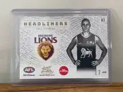 2022 AFL SELECT OPTIMUM HEADLINERS BRISBANE LIONS ERIC HIPWOOD #17/95.