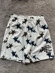 Eric Emanuel BAPE Miami EE Basic Short White Size Large