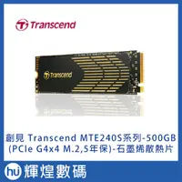 在飛比找蝦皮商城精選優惠-Transcend 創見 MTE240S系列-500GB (