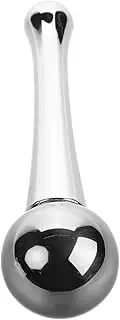 Ipetboom Facial Stainless Steel Massage Stick Rotating Ball Cold Globes for Men Cooling Face Globes for Skin Care Routine