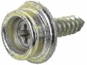 Seachoice BPH7251SC #8X5/8 Button with T/S SS 100/BG