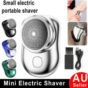 USB Rechargeable Mini-Shave Pocket Size Portable Electric Shaver Razor For Men