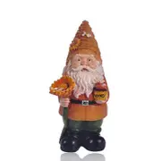 Catzon Bumble Bee Gnome Statue Holding Sunflower and Honey Jar for Home Decor