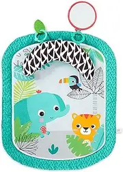 Bright Starts Totally Tropical Prop & Play Tummy Time Baby Activity Mat, Ages Newborn +