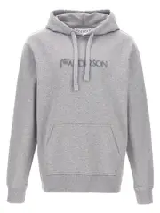 [J.W. Anderson] J. W. Anderson-Logo Embroidery Felpe Grigio-Donna XS Gray