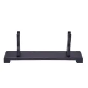 Black Samurai Sword Holder Stand Katana Tanto Small Assembly Display Rack 1 Tier