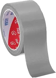 uxcell 2"x0.007" Bookbinding Tape, 22 Yard Cloth Bookbinding Repair Tape Book Binding Tape Self Adhesive for Repairing Old Books, Silver