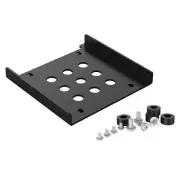 P - Orico 2.5 Inch to 3.5 Inch Aluminum Hard Drive Caddy for SSD HDD Black Color