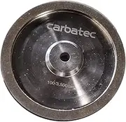 Carbatec 200mm CBN Grinding Wheel 25mm x 5/8in Bore - 180G