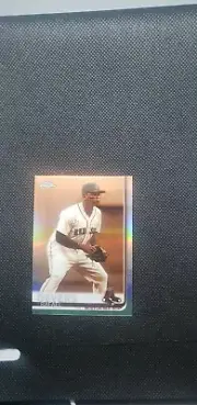 Rafael Devers 2019 Topps Chrome Baseball Sepia Refractor #184
