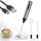 Portable Milk Frother Egg Beater Whisk Coffee Rechargeable