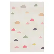 Evane Cloud Colourful Kids Contemporary Floor Rug