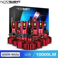 在飛比找Yahoo!奇摩拍賣優惠-NOVSIGHT一組N11 H4 H7 H11 LED車燈 