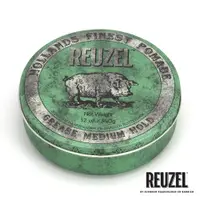 在飛比找ETMall東森購物網優惠-REUZEL 綠豬中強髮油 340g