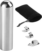 Guitar Slides Electric - Solid Round Nose Design, Pedal Steel Slide Tone br, Guitar Slide Stainless Steel Guitar Slide, Solid Round Nose Design, Optimal Guitar Slide Tone br for Lap & Pedal Steel