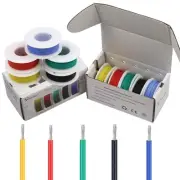 Flexible Silicone Wire 20 awg Electric Wires 20 Gauge Tinned Copper Hook Up W...