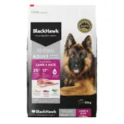 Black Hawk Original Adult Lamb & Rice Dry Dog Food (20kg bag)
