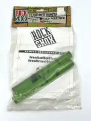 Pair (2) ROCKSHOX by KRYPTONICS Elastomers • Green • 153mm x 17mm • Supple