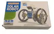 Green Energy STEM 14-in-1 Educational Solar Robot Kit fun Kids Science Toy NEW