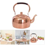Coppers Teas Pot 3Leter For Camping Gas Stove Induction Hobs Convenient Space