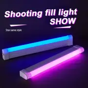 LED Video Light Wand Handheld Fill Light Photography Vlog Live Streaming Lamp