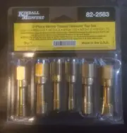 Kimball Midwest 6 Piece Metric Thread Restorer Tap Set
