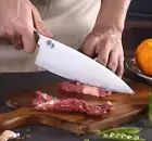 Cleaver Knife Japanese AUS10 Composite Steel Resin Handle Chef Slicing Chopping