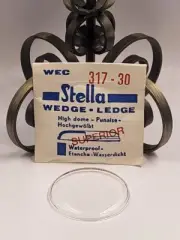 VTG Stella Wedge Ledge High Dome Watch Crystal WEC 317-30