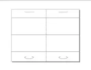 Tri-Fold Table Tent, 2-UP Perfed on 8.5"x 11" White 65lb Cover Paper- 250 Sheets
