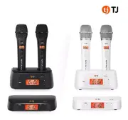 TJ Media TMW-100 Wireless Microphone 2pcs Set White/Black Colors