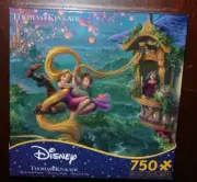 Thomas Kinkade Disney Tangled Jigsaw Puzzle 750 Pieces Rapunzel New Sealed