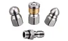 High Pressure Washer Sewer Jetter Spray Head Hose Drain Cleaner Nozzles 4PC